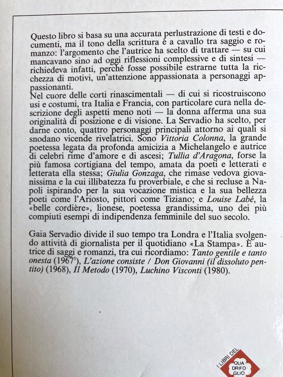 LA DONNA NEL RINASCIMENTO