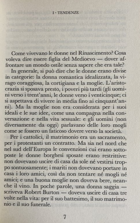 LA DONNA NEL RINASCIMENTO