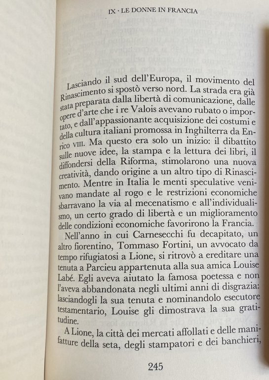 LA DONNA NEL RINASCIMENTO