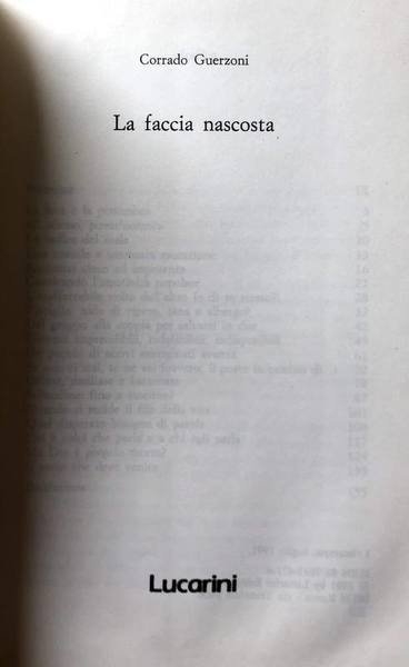 LA FACCIA NASCOSTA