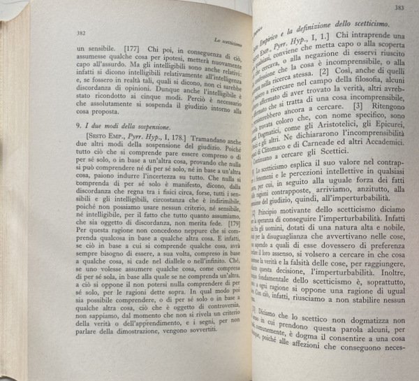 LA FILOSOFIA ANTICA. ANTOLOGIA DI TESTI. A CURA DI NICOLA …