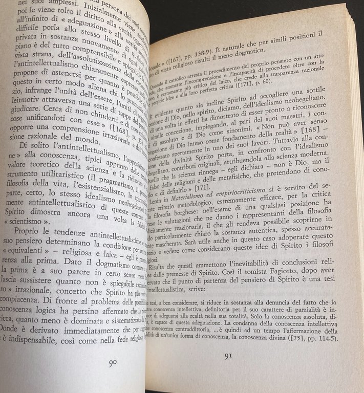 LA FILOSOFIA BORGHESE ITALIANA DEL XX SECOLO