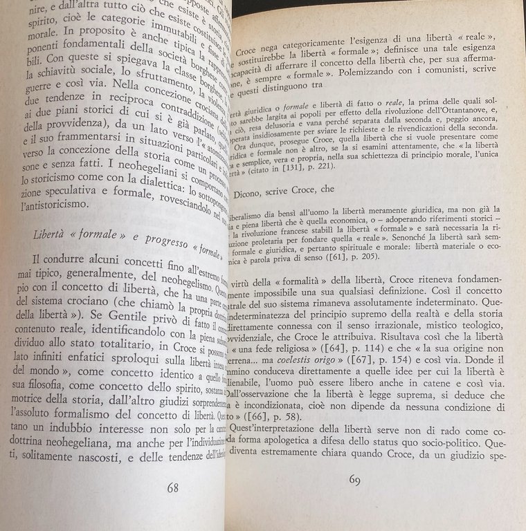 LA FILOSOFIA BORGHESE ITALIANA DEL XX SECOLO