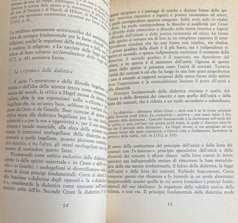 LA FILOSOFIA BORGHESE ITALIANA DEL XX SECOLO