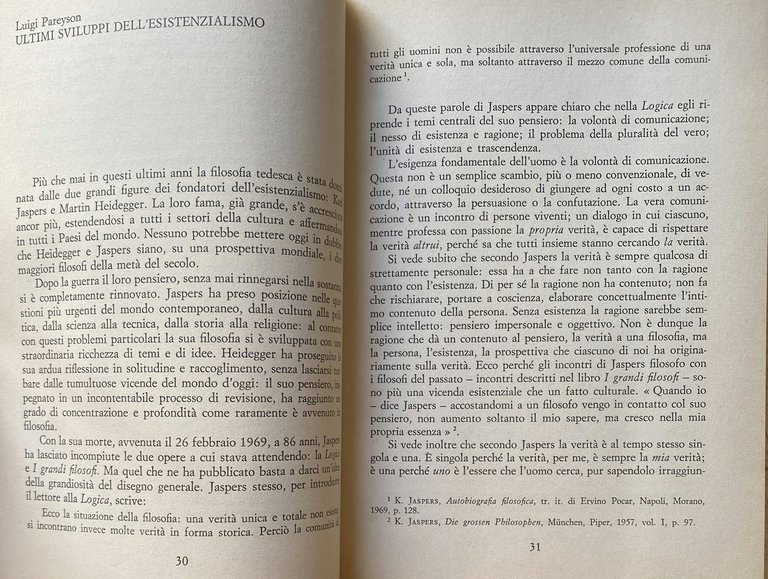 LA FILOSOFIA DAL '45 AD OGGI