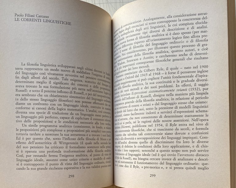 LA FILOSOFIA DAL '45 AD OGGI