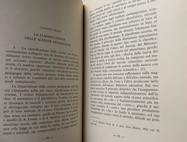 LA FILOSOFIA DELL'EDUCAZIONE DI SERGIO HESSEN