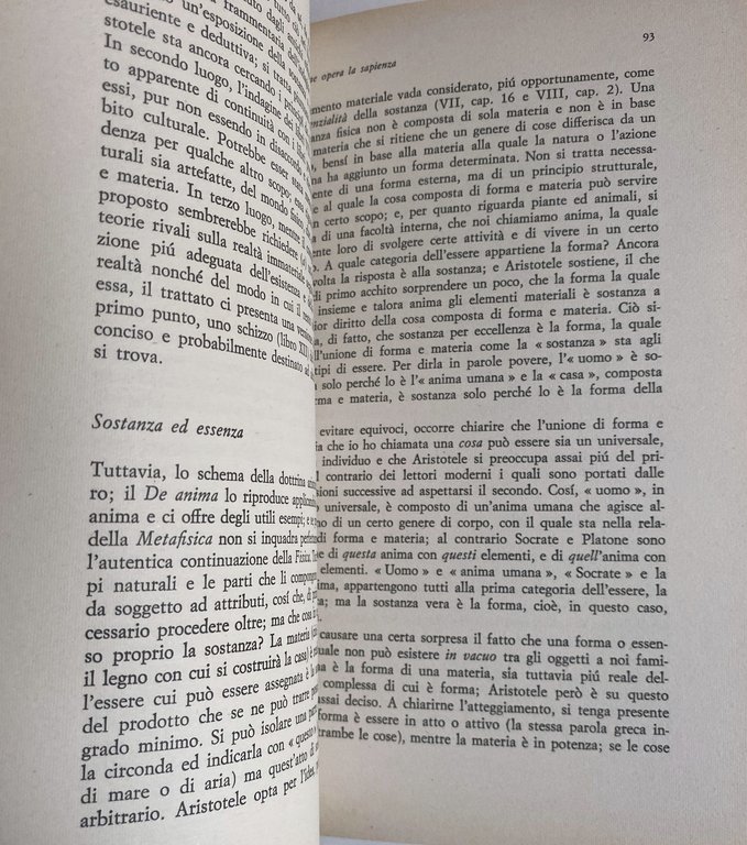 LA FILOSOFIA DI ARISTOTELE