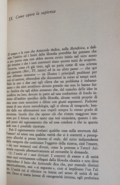 LA FILOSOFIA DI ARISTOTELE
