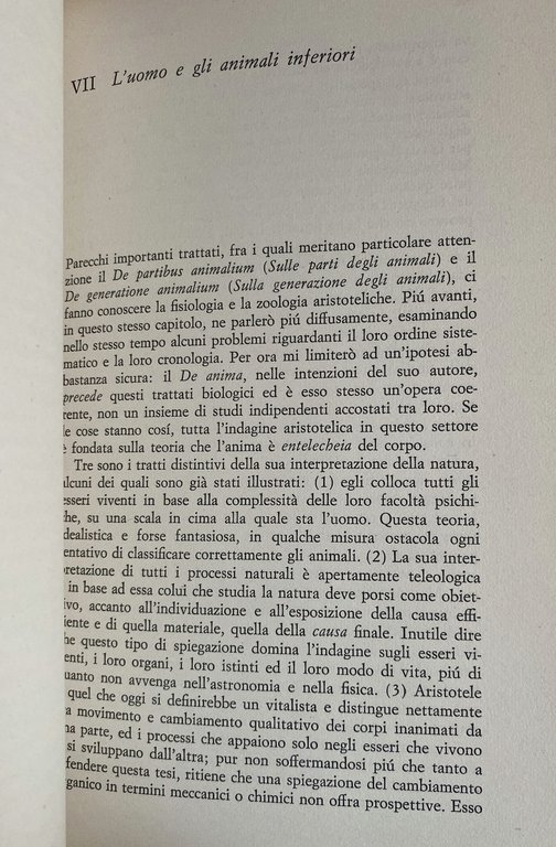 LA FILOSOFIA DI ARISTOTELE