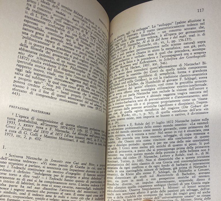LA FILOSOFIA NELL'ETÀ TRAGICA DEI GRECI. A CURA DI FERRUCCIO …