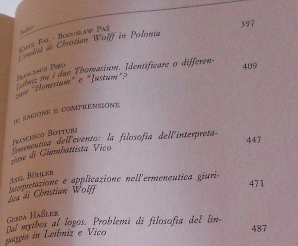 LA FILOSOFIA PRATICA TRA METAFISICA E ANTROPOLOGIA NELL'ETÀ DI WOLFF …