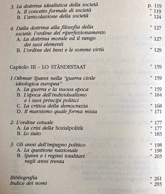 LA FILOSOFIA SOCIALE DI OTHMAR SPANN: TRA METHODENSTREIT E STÄNDESTAAT | Immagine Gallery 12