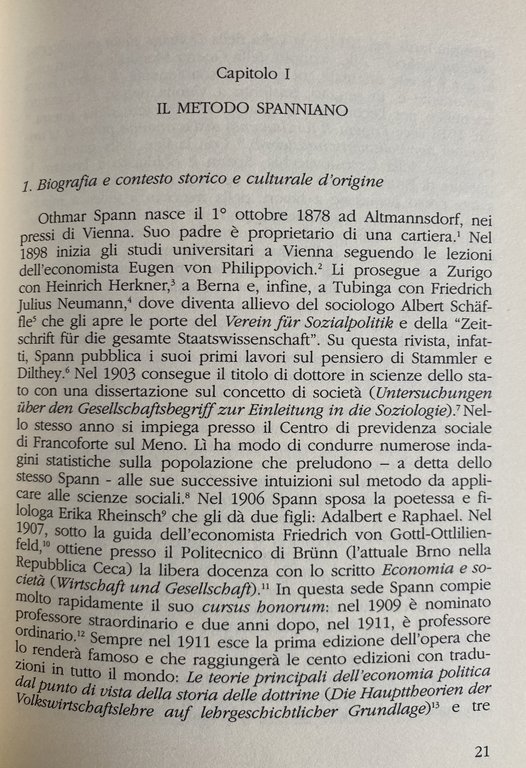 LA FILOSOFIA SOCIALE DI OTHMAR SPANN: TRA METHODENSTREIT E STÄNDESTAAT | Immagine Gallery 8