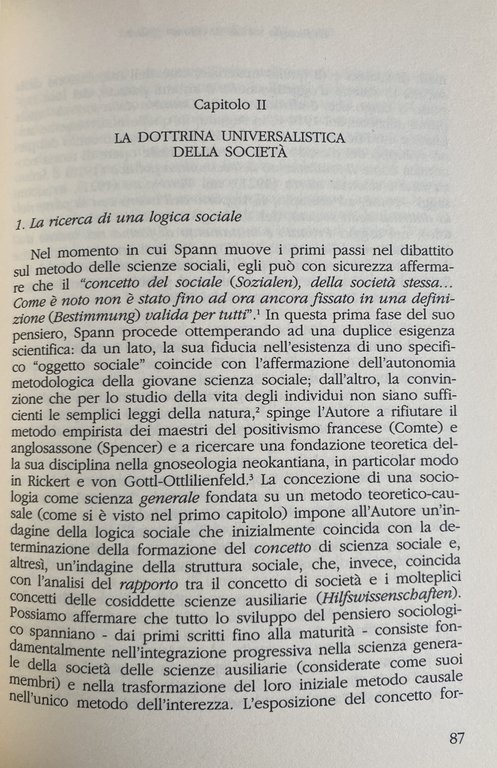 LA FILOSOFIA SOCIALE DI OTHMAR SPANN: TRA METHODENSTREIT E STÄNDESTAAT | Immagine Gallery 9
