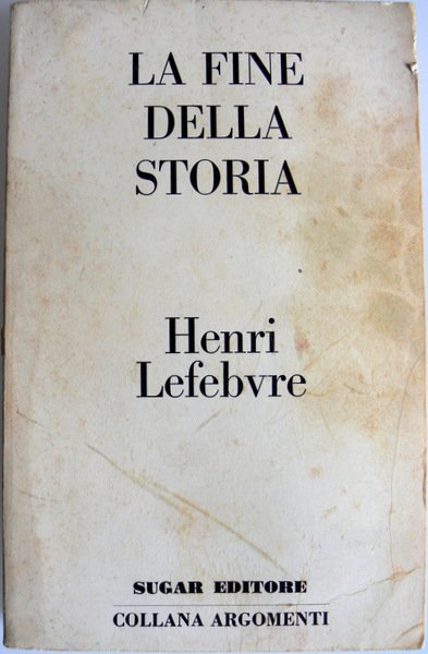 LA FINE DELLA STORIA. EPILEGOMENI