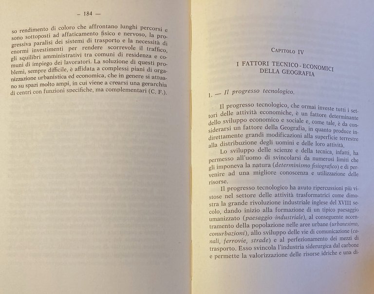 LA GEOGRAFIA E I SUOI FATTORI