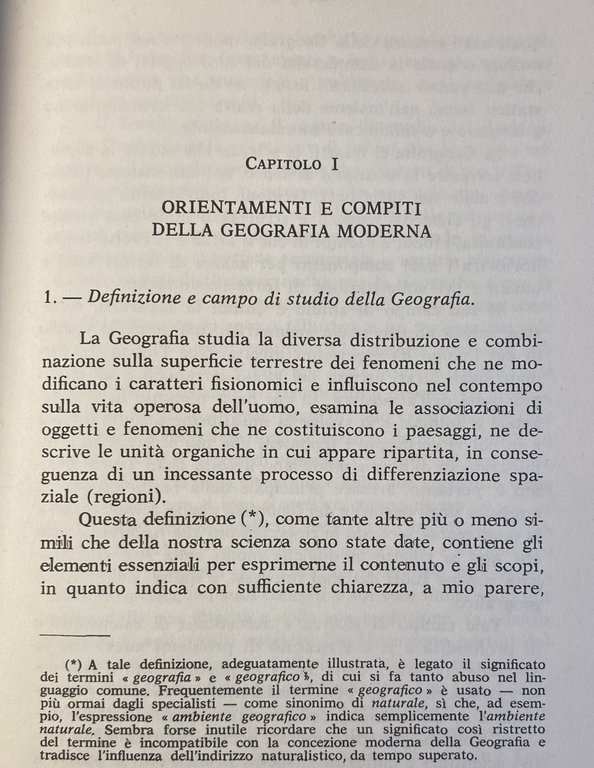 LA GEOGRAFIA E I SUOI FATTORI