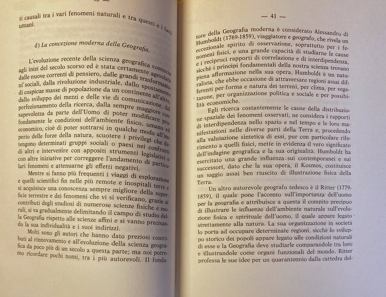 LA GEOGRAFIA E I SUOI FATTORI