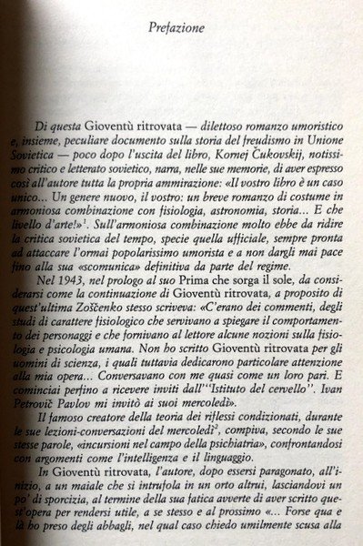 LA GIOVENTÙ RITROVATA.