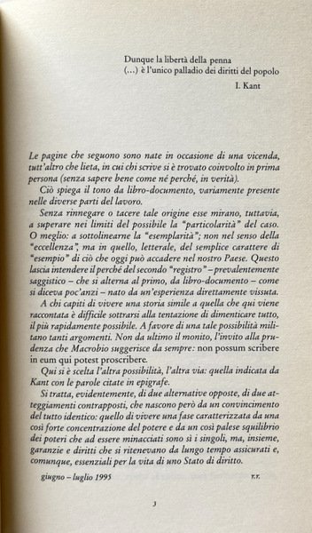 LA GIUSTIZIA VIRTUOSA. MANUALETTO DEL DETENUTO DILETTANTE