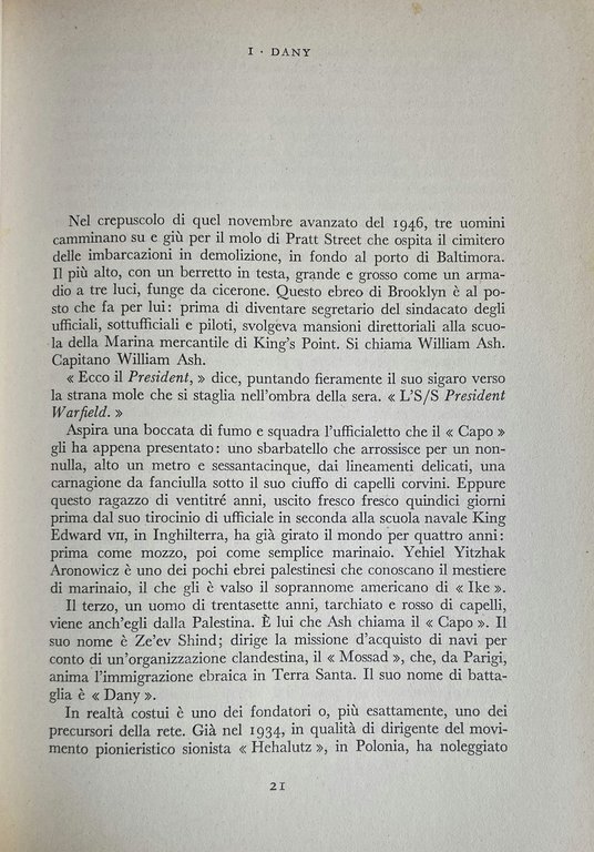 LA LEGGE DEL RITORNO: L'AUTENTICA E SEGRETA STORIA DELL'EXODUS