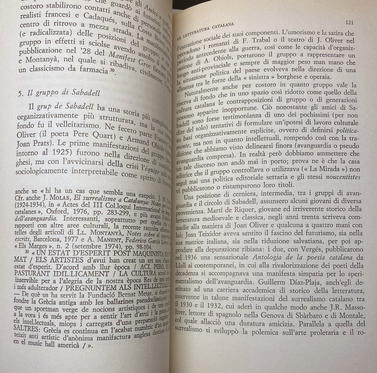 LA LETTERATURA CATALANA. LA DIVERSITÀ CULTURALE NELLA SPAGNA MODERNA