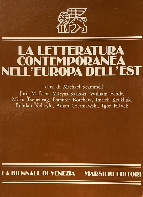 LA LETTERATURA CONTEMPORANEA NELL'EUROPA DELL'EST.