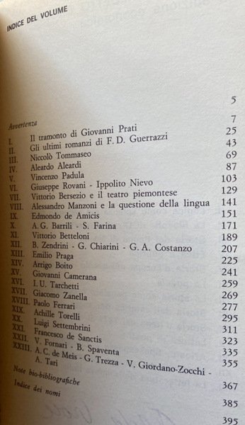 LA LETTERATURA DELLA NUOVA ITALIA. SAGGI CRITICI. (VOLUME 1, VOLUME …