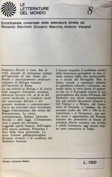 LA LETTERATURA PORTOGHESE