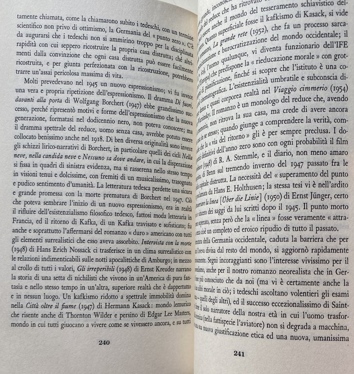 LA LETTERATURA TEDESCA DEL NOVECENTO. CON TRE SAGGI SU GOETHE