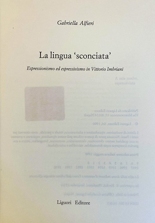 LA LINGUA «SCONCIATA». ESPRESSIONISMO ED ESPRESSIVISMO IN VITTORIO IMBRIANI | Immagine Gallery 6