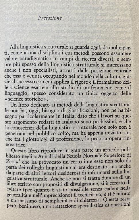 LA LINGUISTICA STRUTTURALE