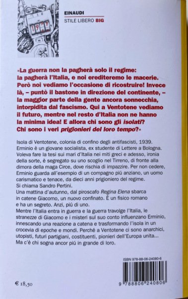 LA MACCHINA DEL VENTO. ROMANZO