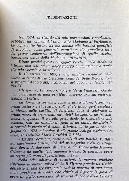 LA MADONNA NELLA LITURGIA NOVA ET VETERA