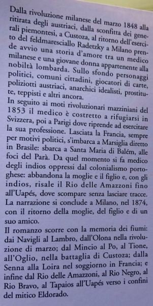 LA MEMORIA DEI FIUMI. IL ROMANZO DELLE CINQUE GIORNATE DI …