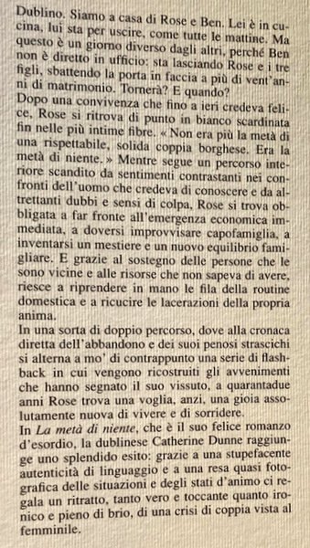 LA METÀ DI NIENTE. ROMANZO