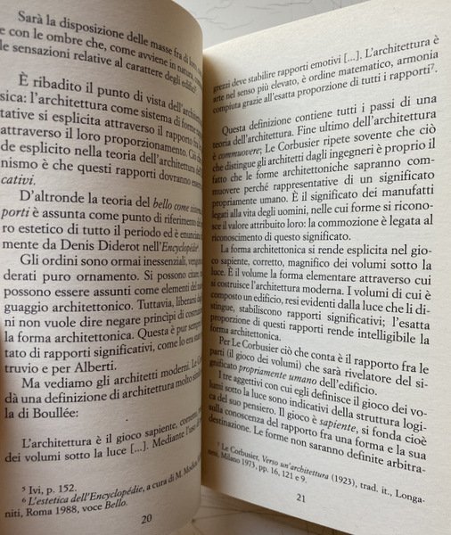 LA METOPA E IL TRIGLIFO. NOVE LEZIONI DI ARCHITETTURA