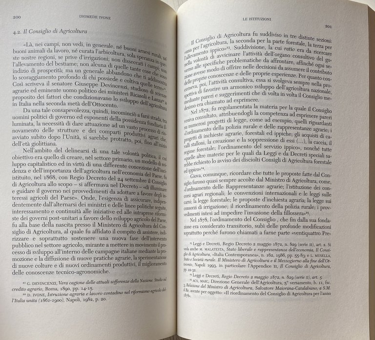 LA "MODERNIZZAZIONE" DELL'AGRICOLTURA NELL'ITALIA POSTUNITARIA 1861-1910. ASSOCIAZIONI STAMPA E CULTURA …