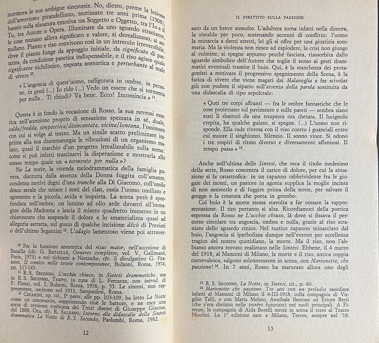 LA MORTE IN SCENA: ROSSO DI SAN SECONDO. (MARIONETTE, CHE …