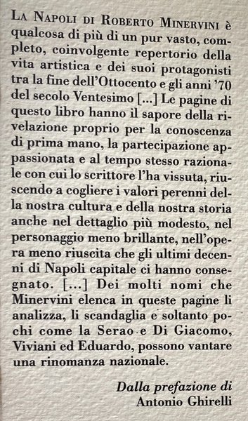 LA NAPOLI DI ROBERTO MINERVINI