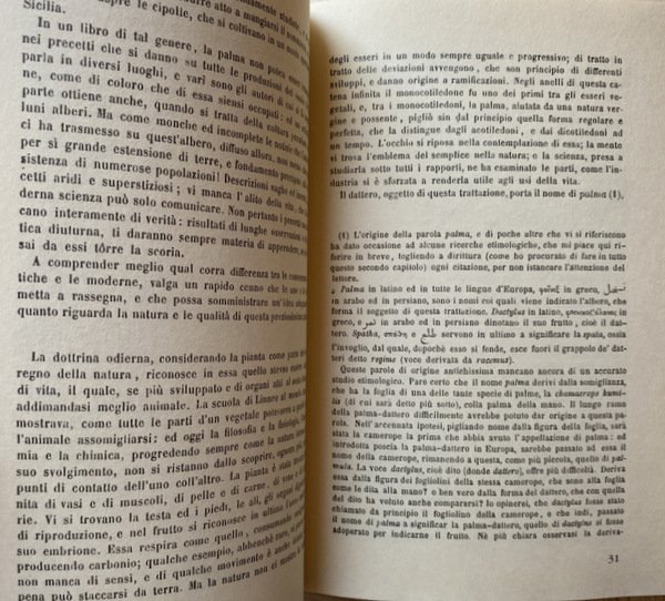 LA PALMA NELLA POESIA, NELLA SCIENZA E NELLA STORIA SICILIANA. …