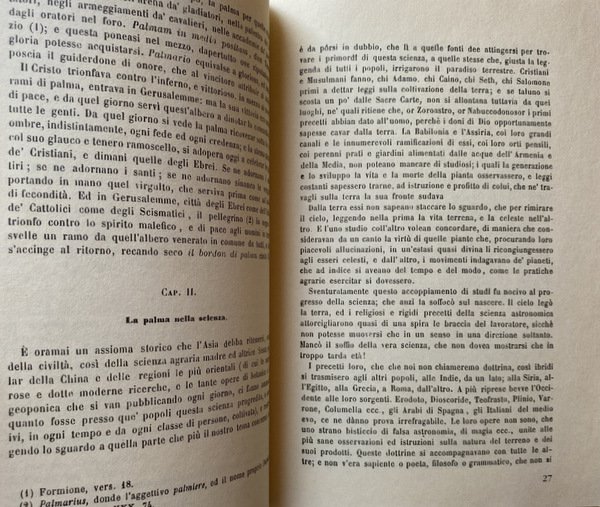 LA PALMA NELLA POESIA, NELLA SCIENZA E NELLA STORIA SICILIANA. …