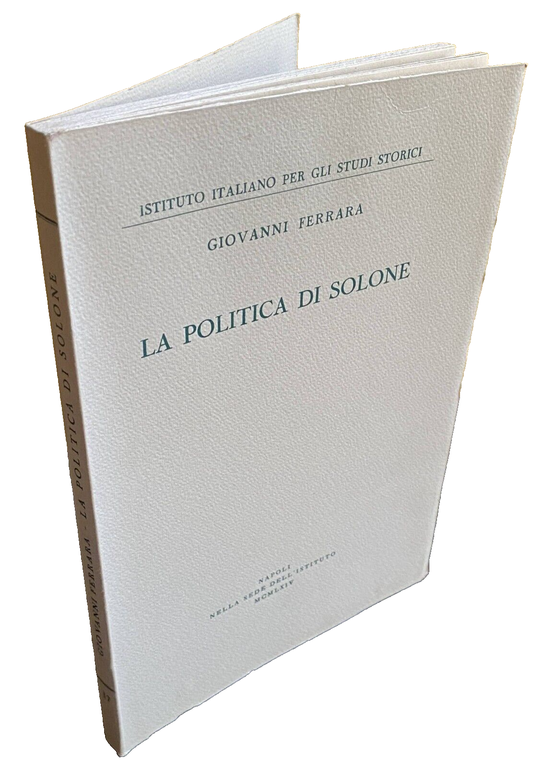 LA POLITICA DI SOLONE