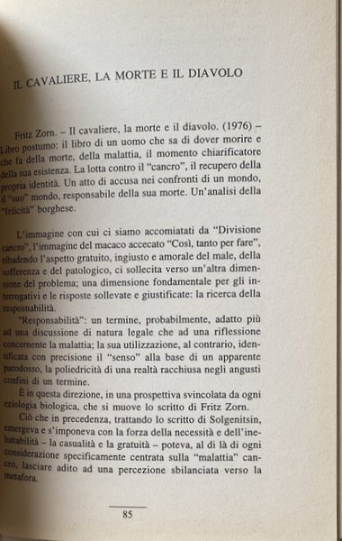 LA PRATICA DEI LIMITI. MORTE E MALATTIA NEI LUOGHI DEL …