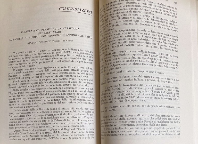 LA PRESENZA CULTURALE ITALIANA NEI PAESI ARABI: STORIA E PROSPETTIVE. …