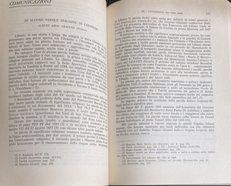LA PRESENZA CULTURALE ITALIANA NEI PAESI ARABI: STORIA E PROSPETTIVE. …