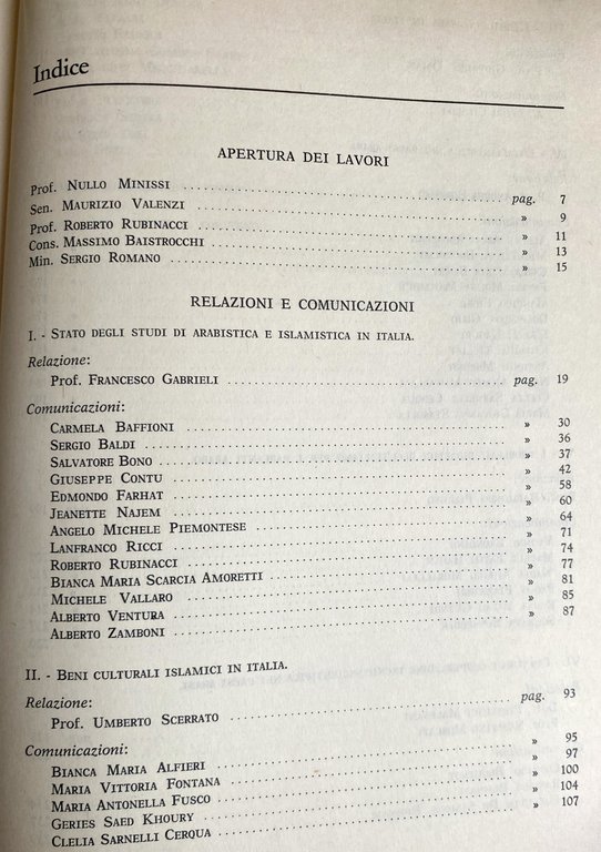 LA PRESENZA CULTURALE ITALIANA NEI PAESI ARABI: STORIA E PROSPETTIVE. …