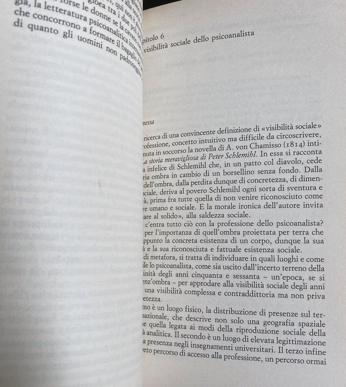 LA PROFESSIONE DI PSICOANALISTA