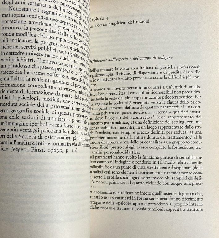 LA PROFESSIONE DI PSICOANALISTA